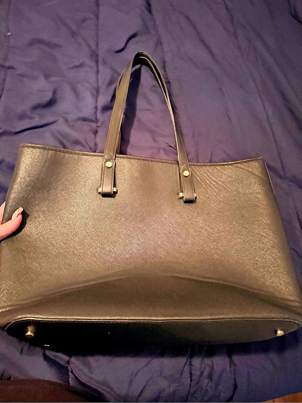 H&M Zip Tote Bag Tote black
